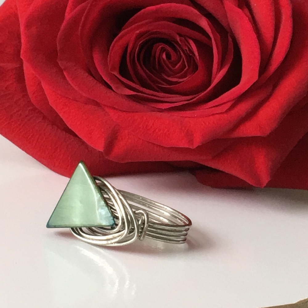 🆕Handmade wire wrapped ring. - Picture 1 of 7